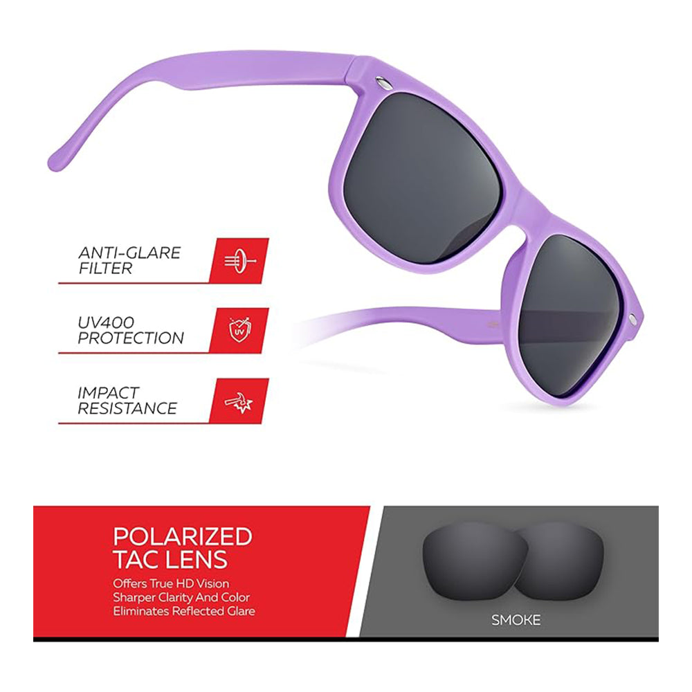 Retro Rewind Polarized Sunglasses for Men and Women - UV Protection Classic Sun Glasses