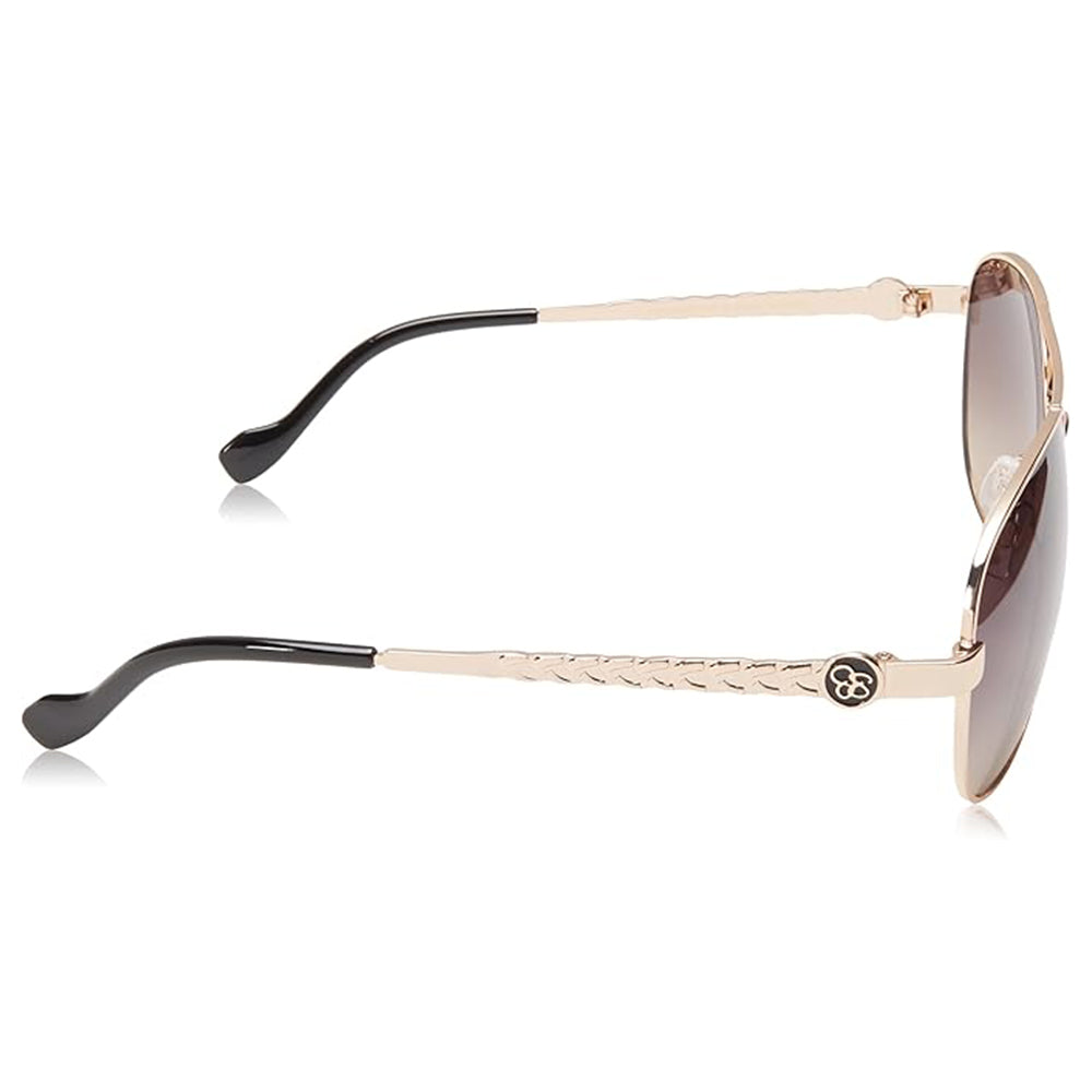 Women's Elegant Metal Aviator Pilot Sunglasses with UV400 Protection