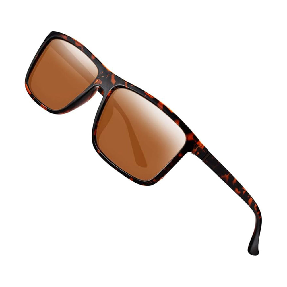 Polarized Sunglasses for Men Driving Mens Sunglasses Rectangular Vintage Sun Glasses for Men/Women