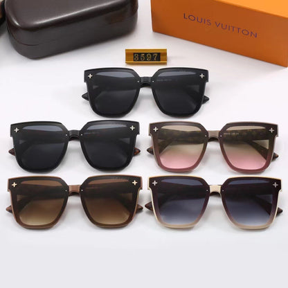 Full loge Frame Oversized Sunglasses-With Gift Box