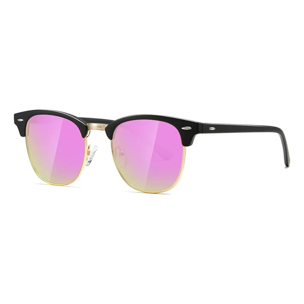 Polarized Sunglasses for Men and Women Semi-Rimless Frame Driving Sun glasses UV Blocking