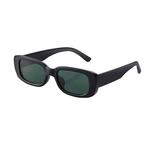 Rectangle Sunglasses for Women Men Trendy Y2k Retro 90s Sun Glasses UV Protection Cool Square Frame