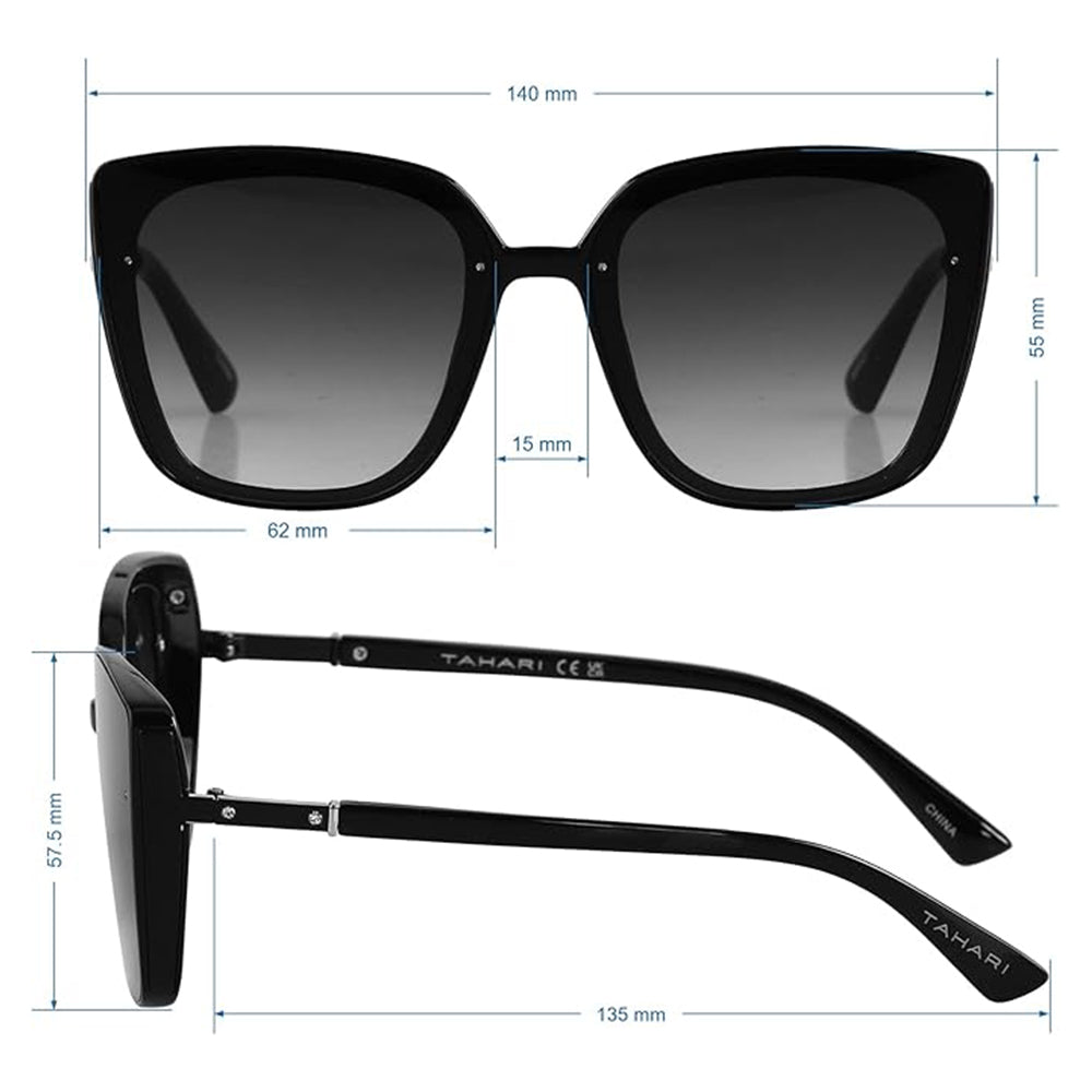 Modern 100% Uv Protective Women's Cat Eye Sunglasses. Elegant Gifts for Her