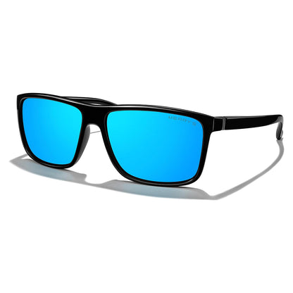 Rectangular Polarized Sports Sunglasses for Men Women Cycling Driving Fishing UV400 Protection