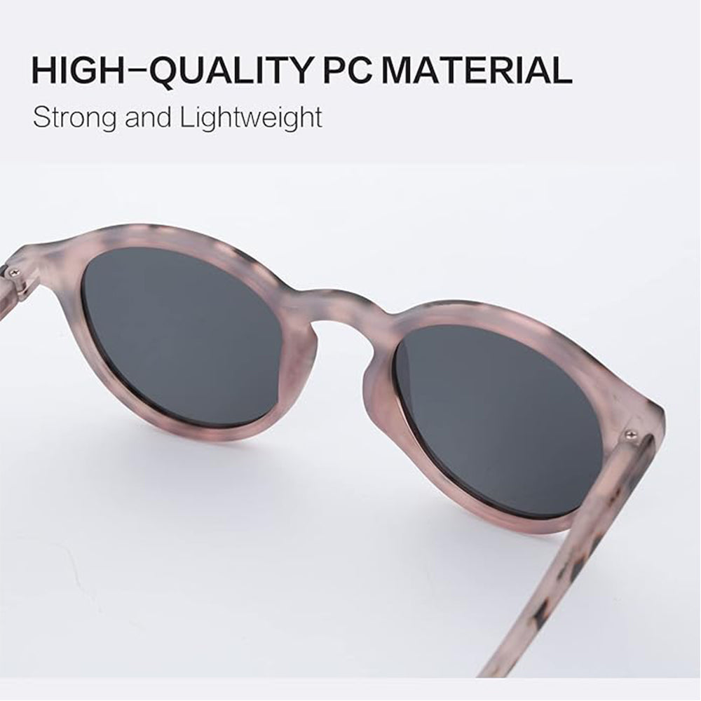 Polarized Round Sunglasses, Stylish Sunglasses for Men and Women Retro Classic, Multi-Style Selection