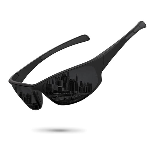 Sports Polarized Sunglasses for Men Women Wrap Around Sun Glasses Fishing Cycling Driving Running UV Protection