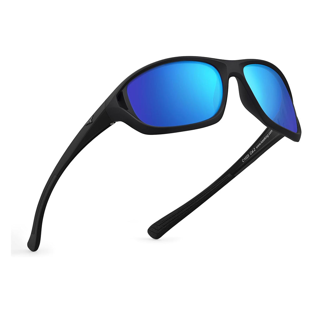 Polarized Sport Sunglasses for Men and Women, Ideal for Driving Fishing Cycling Running, UV Protection