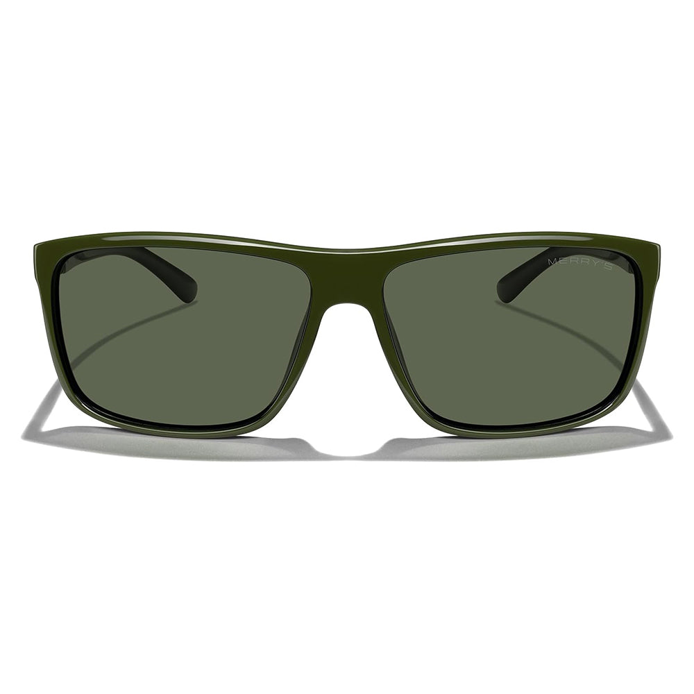 Rectangular Polarized Sports Sunglasses for Men Women Cycling Driving Fishing UV400 Protection