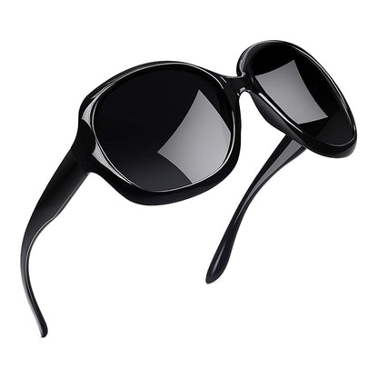 Oversized Sunglasses Womens Trendy Polarized Large Driving Sun Glasses Ladies UV Protective Big Sunnies Shades