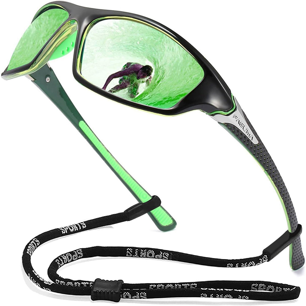 Sports Polarized Sunglasses For Men Cycling Driving Fishing UV400 Protection