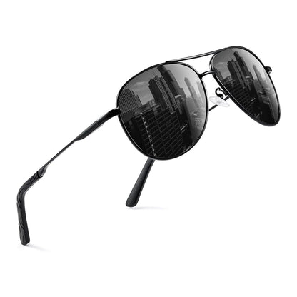 Sunglasses Men Polarized Aviator Sunglasses for Men Women Fishing Driving Sun glasses Metal Frame UV400 Protection