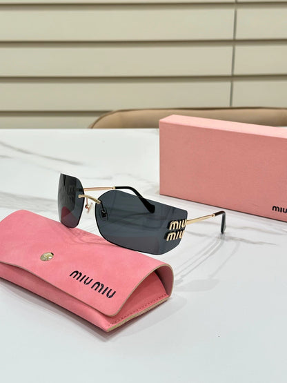 Amber Frame Retro Sunglasses-With Gift Box