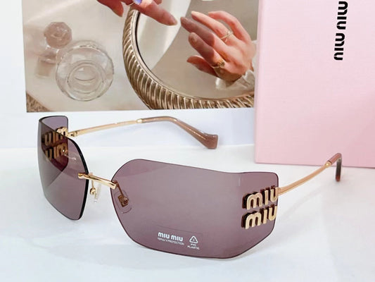 Amber Frame Retro Sunglasses-With Gift Box