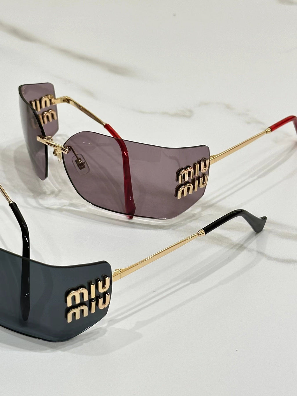 Amber Frame Retro Sunglasses-With Gift Box