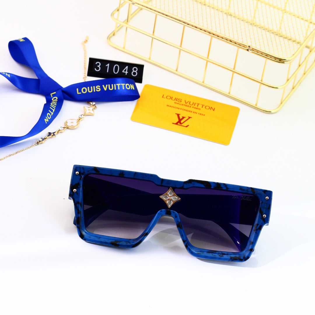 Chunky Frame  Cool Sunglasses-With Gift Box
