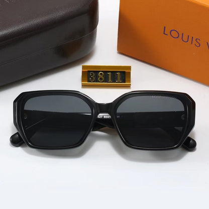Hexagonal Sunglasses-With Gift Box