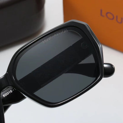 Hexagonal Sunglasses-With Gift Box