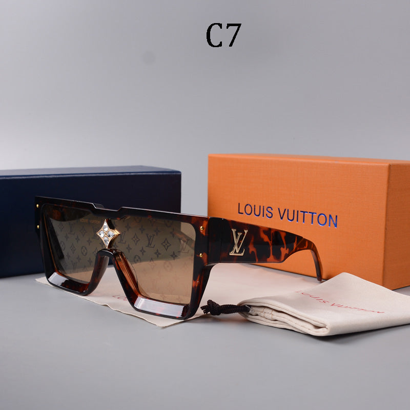 2025 new square frame unisex sunglasses 1486