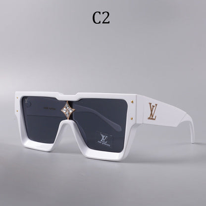 2025 new square frame unisex sunglasses 1486