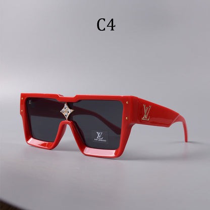 2025 new square frame unisex sunglasses 1486