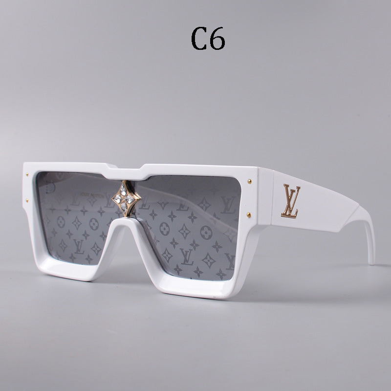 2025 new square frame unisex sunglasses 1486