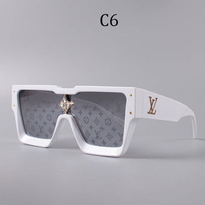 2025 new square frame unisex sunglasses 1486