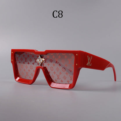 2025 new square frame unisex sunglasses 1486