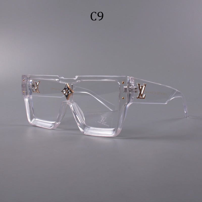 2025 new square frame unisex sunglasses 1486