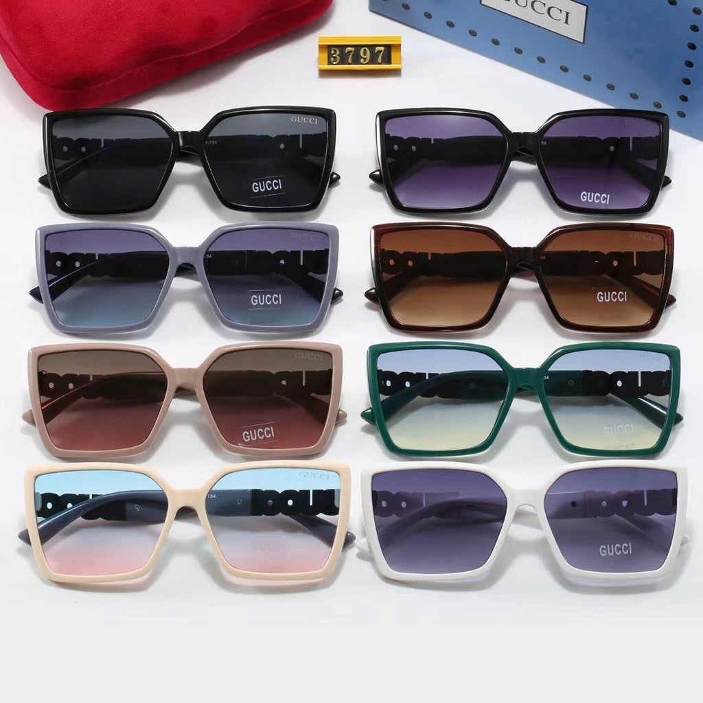 Oversized Square Sunglasses-With Gift Box