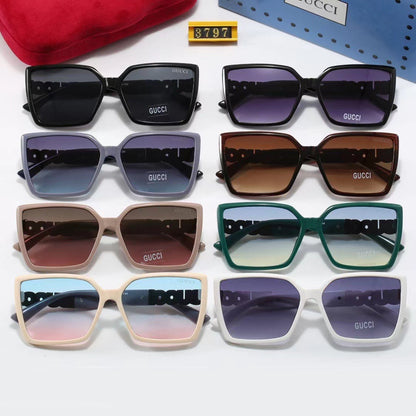 Oversized Square Sunglasses-With Gift Box