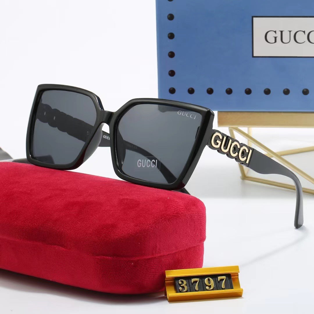 Oversized Square Sunglasses-With Gift Box