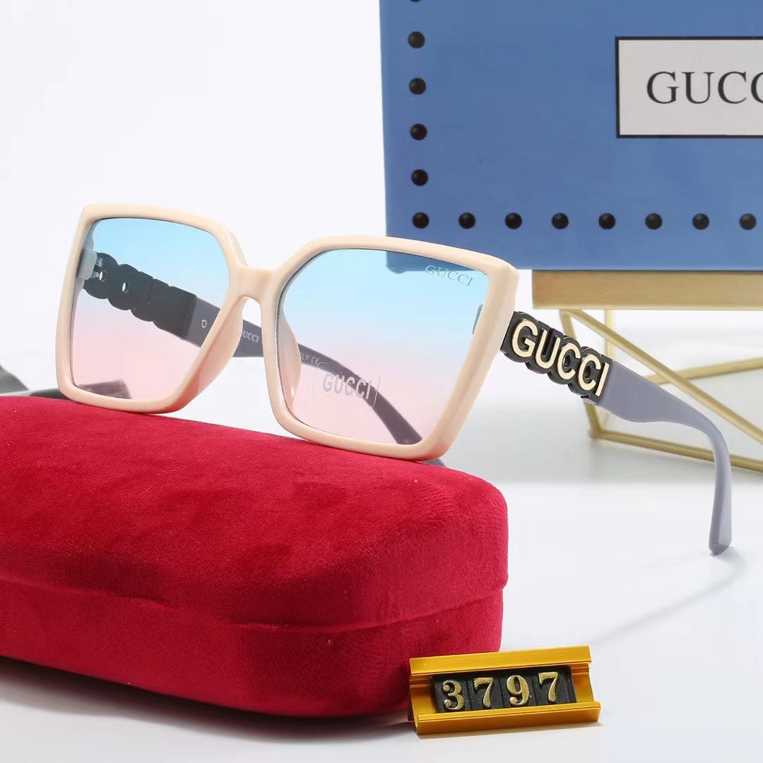Oversized Square Sunglasses-With Gift Box