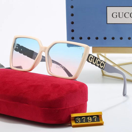 Oversized Square Sunglasses-With Gift Box