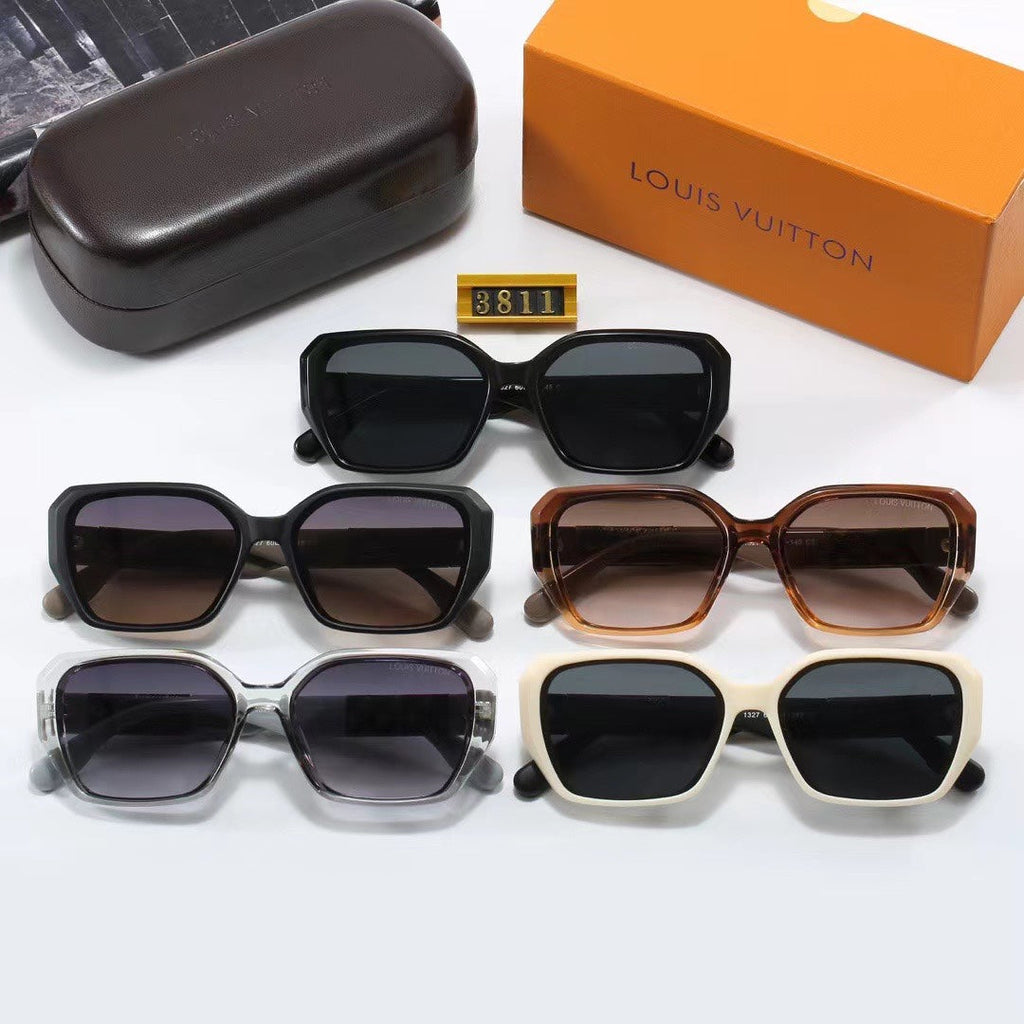 Hexagonal Sunglasses-With Gift Box
