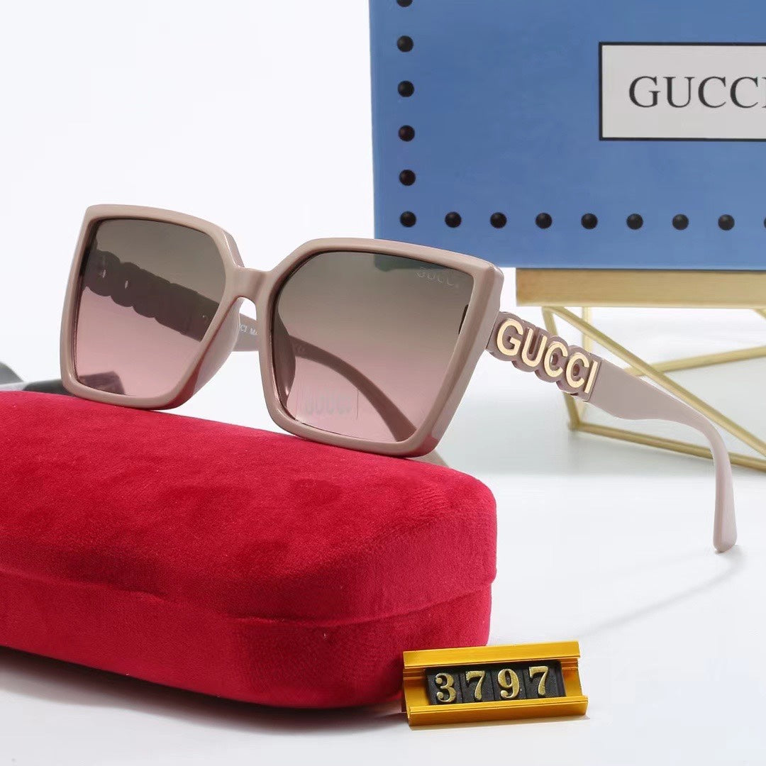 Oversized Square Sunglasses-With Gift Box
